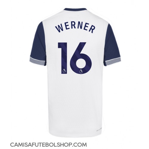 Camisa de time de futebol Tottenham Hotspur Timo Werner #16 Replicas 1º Equipamento 2024-25 Manga Curta